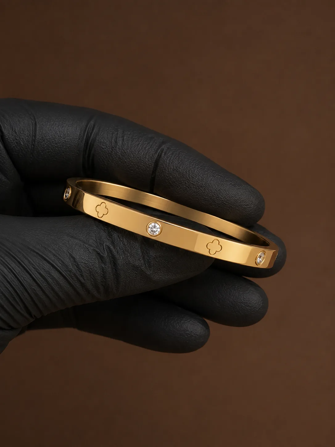 Gold edition Clover Love Bangle
